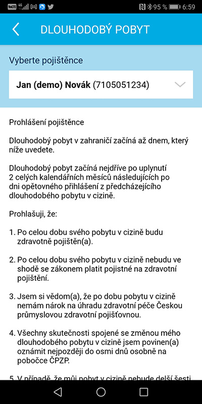 Dlouhodobý pobyt