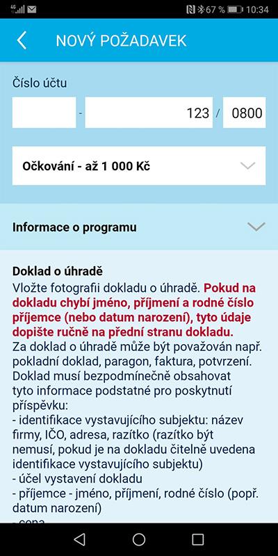 Proplácení preventivních programů